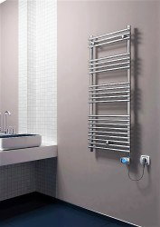 Radiva - Olib Elektrikli Havlupan 500x1200 Krom (Musa Termostat) 300W