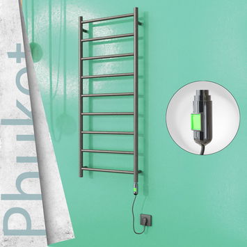  - Phuket Electric Towel Warmer 200 W 500x1200 Satine Finish (On/Off)