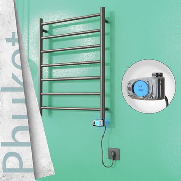  - Phuket Electric Towel Warmer 200 W 600x800 Satine Finish (Musa Thermostat)