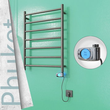 Radiva - Phuket Electric Towel Warmer 200 W 600x800 Satine Finish (Musa Thermostat)