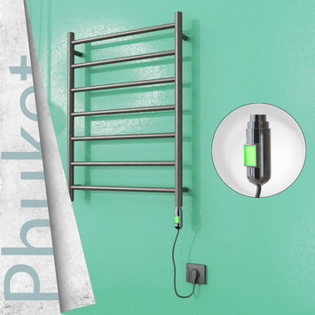 Radiva - Phuket Electric Towel Warmer 200 W 600x800 Satine Finish (On/Off)