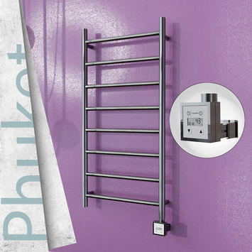  - Phuket Electric Towel Warmer 500x1000 Polished Finish Ktx3 200 W