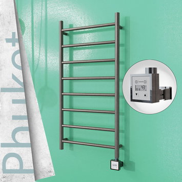 Radiva - Phuket Electric Towel Warmer 500x1000 Satine Finish Ktx3 200 W