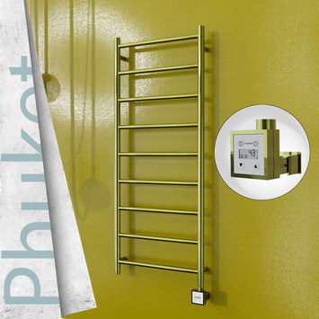  - Phuket Electric Towel Warmer 500x1200 Gold Ktx3 200 W