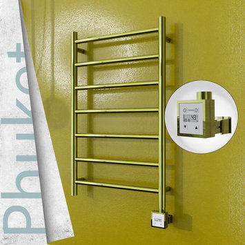 Radiva - Phuket Electric Towel Warmer 500x800 Gold Ktx3 200 W