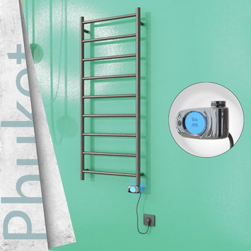 Radiva - Phuket Elektrikli Havlupan 200 W 500x1200 Satine P. (Musa Termostat)