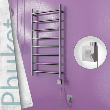  - Phuket Sèche Serviettes Electrique 500x1000 Finition de polissage Ktx1 200 Watt Câble en spirale