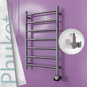 Radiva - Phuket Electric Towel Warmer 500x800 Mirror Finish Ktx1 200 W