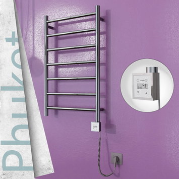 Radiva - Phuket Elektrikli Havlupan 500x800 Ayna P. Ktx3 200 Watt Spiral Kablolu