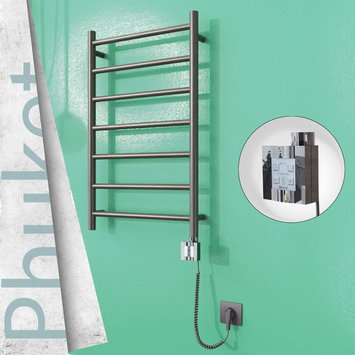 Radiva - Phuket Elektrikli Havlupan 500x800 Satine P. Ktx4 200 Watt Spiral Kablolu