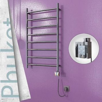 Radiva - Phuket Elektrikli Havlupan 600x1000 Ayna Polisaj (KTX4 Termostat) 200W Spiral Kablolu