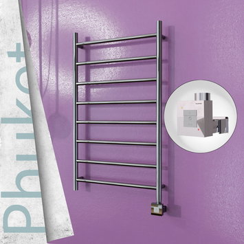 Radiva - Phuket Electric Towel Warmer 600x1000 Mirror Finish Ktx1 200 W