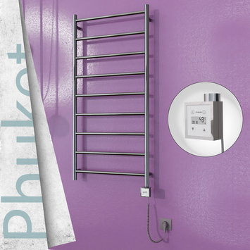 Radiva - Phuket Elektrikli Havlupan 600x1200 Ayna Polisaj (KTX3 Termostat) 300W Spiral Kablolu