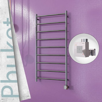 Radiva - Phuket Electric Towel Warmer 600x1200 Mirror Finish Ktx1 200 W