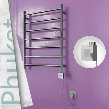Radiva - Phuket Elektrikli Havlupan 600x800 Ayna P. Ktx1 200 Watt Spiral Kablolu