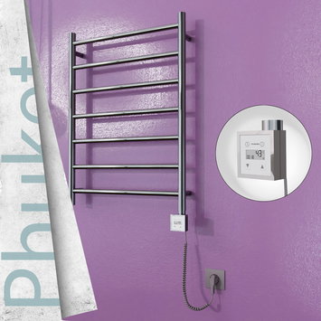 Radiva - Phuket Elektrikli Havlupan 600x800 Ayna P. Ktx3 200 Watt Spiral Kablolu