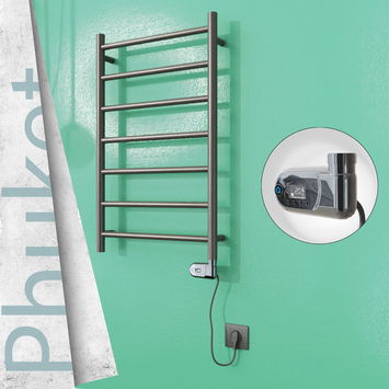  - Phuket Sèche Serviettes Electrique 200 W 500x800 Finition peinture satiné (Thermostat Thesis)