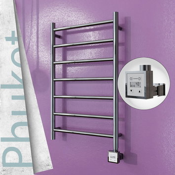 Radiva - Phuket Sèche Serviettes Electrique 500x800 Finition de polissage Ktx3 200 W