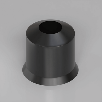 Radiva - PPRC Pipe Sleeve Steel Black Radiva - PPRC Pipe Sleeve Steel Black