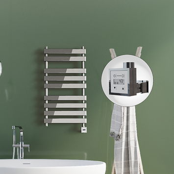  - Tahiti Electric Towel Warmer 500x1300 Chrome Ktx3 300 W