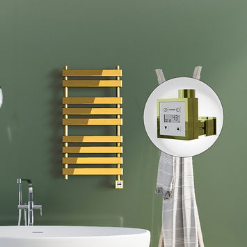 Radiva - Tahiti Electric Towel Warmer 500x1300 Gold Ktx3 300 W