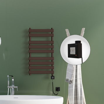  - Tahiti Electric Towel Warmer 500x1300 Antique Copper Ktx1 300 W (Spiral Cable)