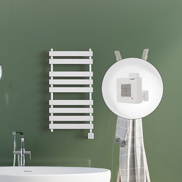 Radiva - Tahiti Electric Towel Warmer 500x1300 White Ktx1 600 W