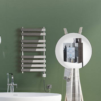 Radiva - Tahiti Sèche Serviettes Electrique 500x1300 Chrome Ktx4 600 Watt Câble en spirale